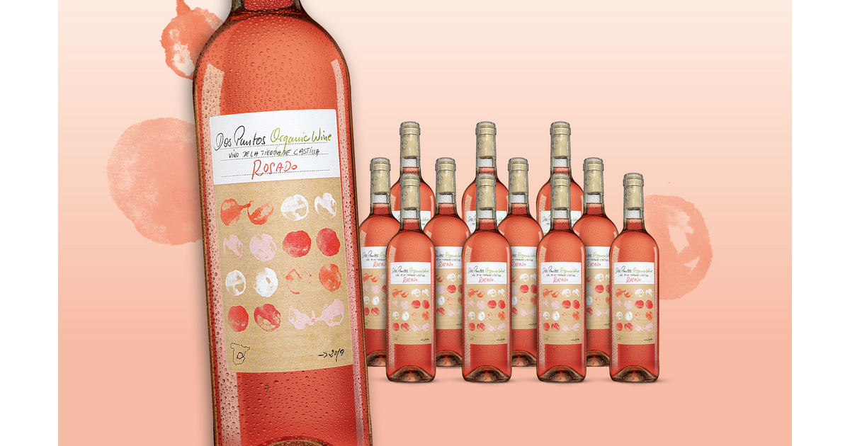 Dos Puntos Rosado Organic 2019 Vinos Spanien Spezialist Nr 1