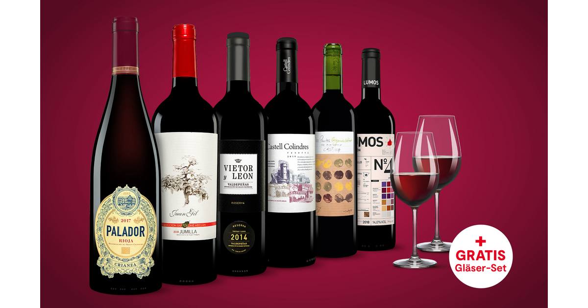 Vinos Rotwein Paket Vinos Spanien Spezialist Nr 1