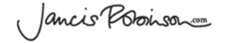 Auszeichnung von jancis Robinson