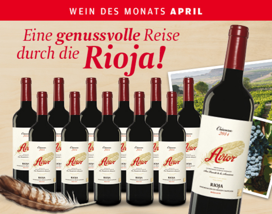 Avior Crianza 2014- 12er Monatsangebot April 2017