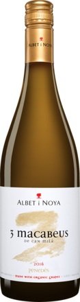 Albet i Noya Blanc »3 Macabeus« 2016