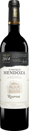 Enrique Mendoza Cabernet/Shiraz Reserva 2014