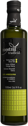 Mestral Olivenöl Extra Virgin Arbequina - 0,5 L.