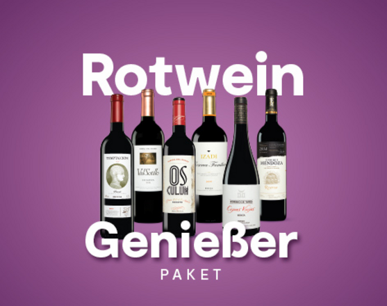 Rotwein-Genießer-Paket
