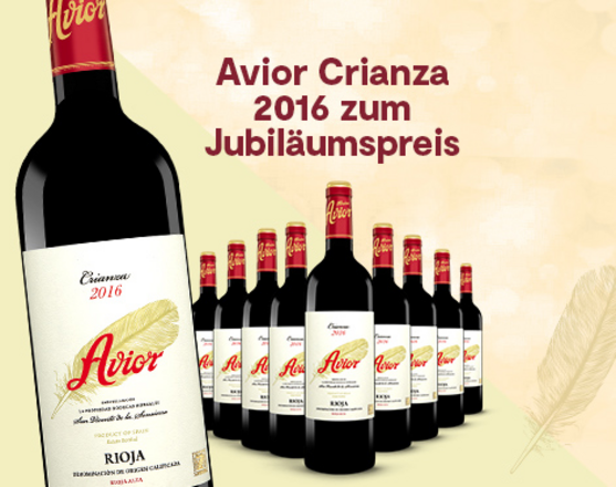 Avior Crianza 2016 - 10er Monatsangebot April Crianza