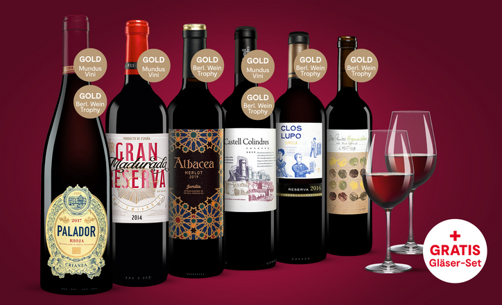 Rotwein Gold Paket