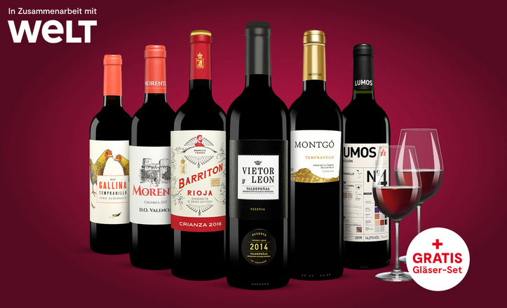 Vinos Tempranillo Paket
