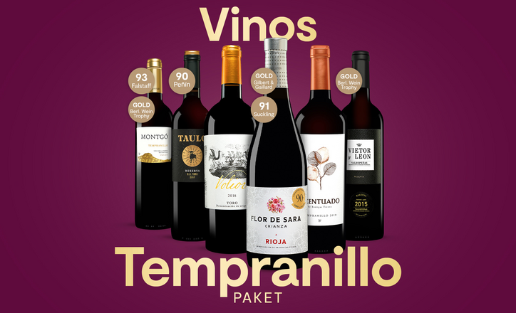 Vinos Tempranillo Paket