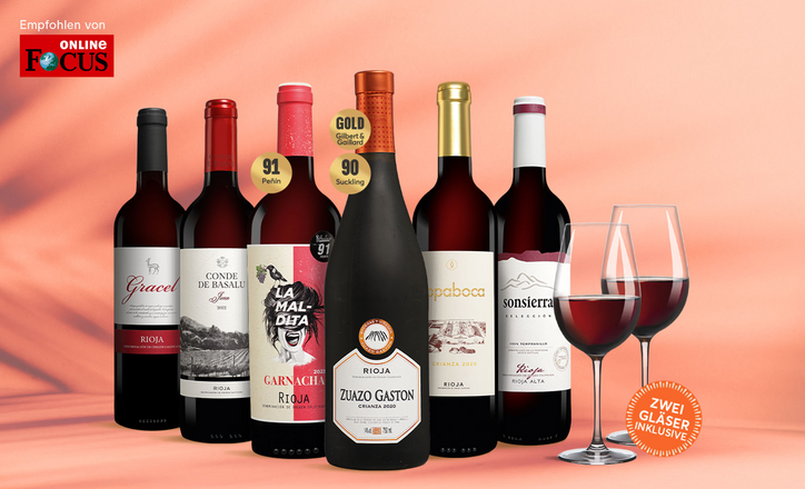 Vinos Rioja-Vielfalt Paket