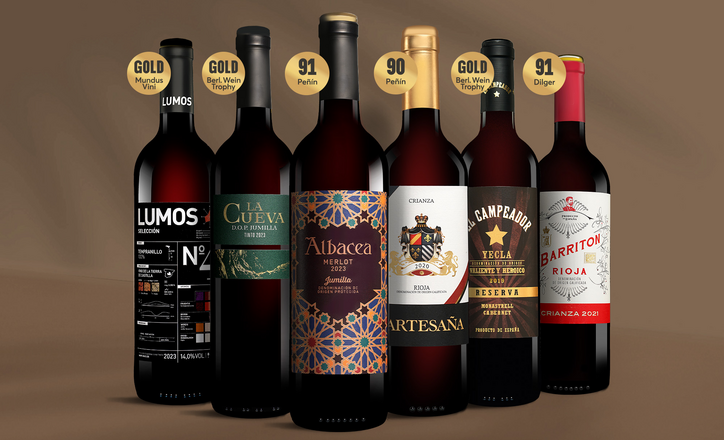 Goldstars Rotwein-Paket