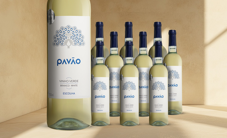 Pavão Escolha Vinho Verde Branco 2024 - 10er Oster-Paket