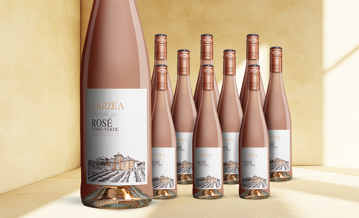 Varzea Do Morão Vinho Verde Rosé 2024 - 10er Oster-Paket