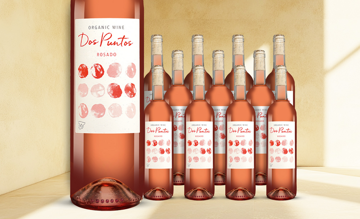 Dos Puntos Rosado Organic 2024 - 12er Oster-Paket