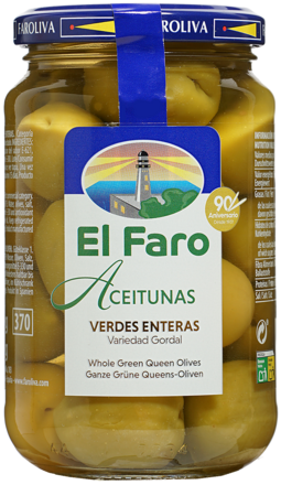 Oliven Gordal Verde El Faro - 350g
