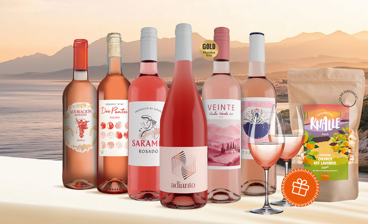 Vinos Rosé Selection Paket