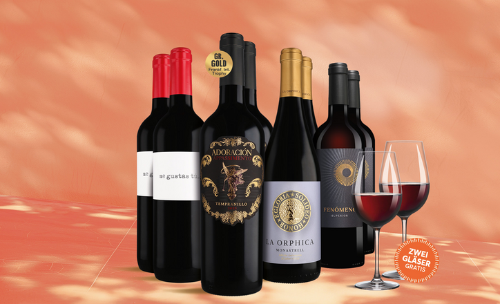 Vinos Primitivo-Stil Paket