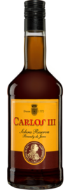 Brandy »Carlos III« Solera Reserva - 0,7 L.