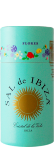 Sal de Ibiza »Granito con Flores« - Streuer mit Deckel 75 g