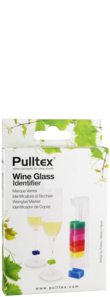 Pulltex Fiesta Tags – Bunte Glasmarker aus Silikon