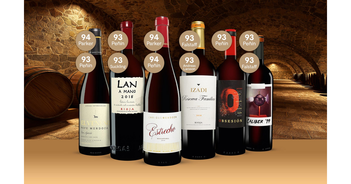 | Premium-Paket Spanien-Spezialist Vinos,