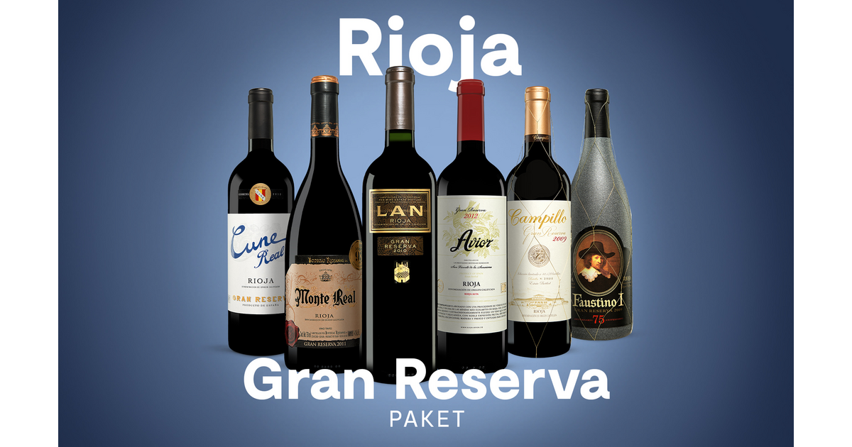 Rioja-Gran-Reserva-Paket Vinos, Spanien-Spezialist |