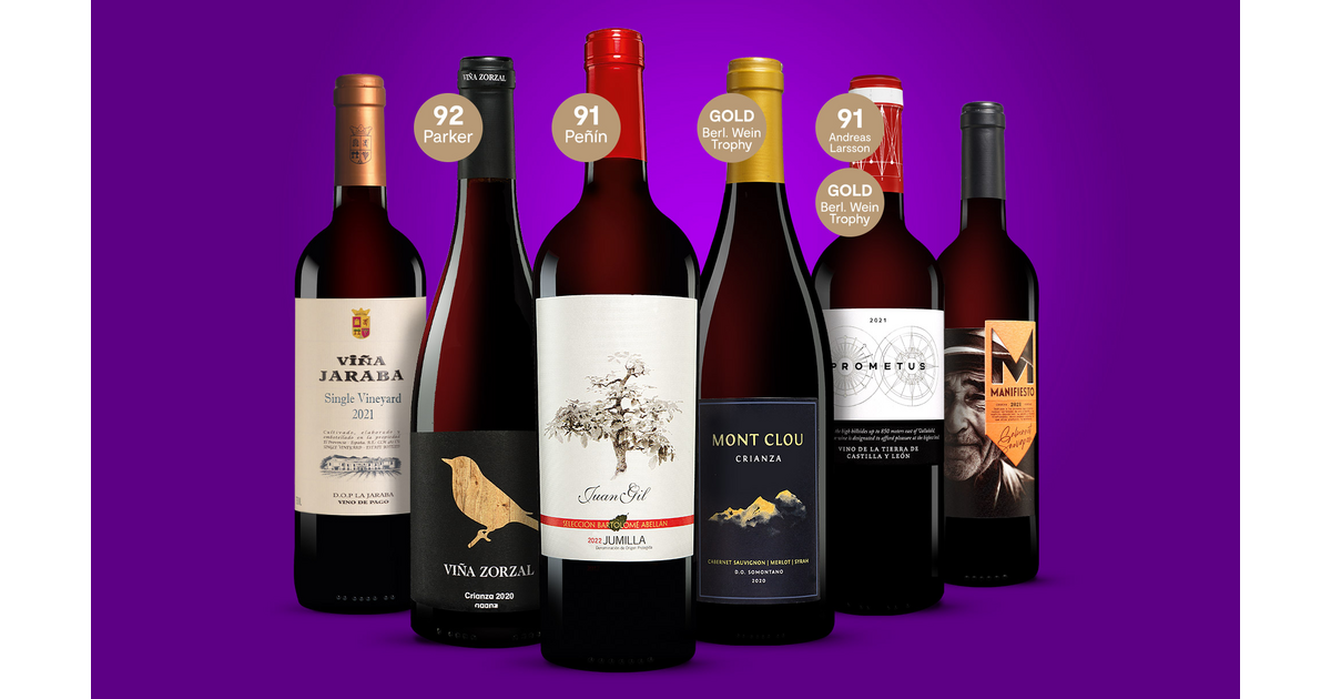 Genießer-Paket | Spanien-Spezialist Rotwein Vinos,