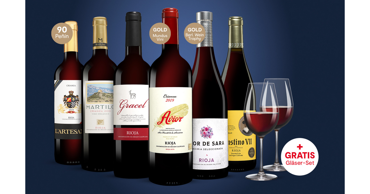 Vinos Rioja-Paket | Vinos, Spanien-Spezialist