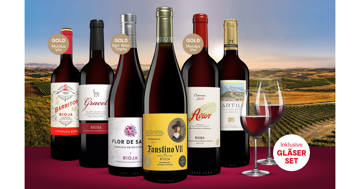 Vinos Rioja Paket | Vinos, Spanien-Spezialist