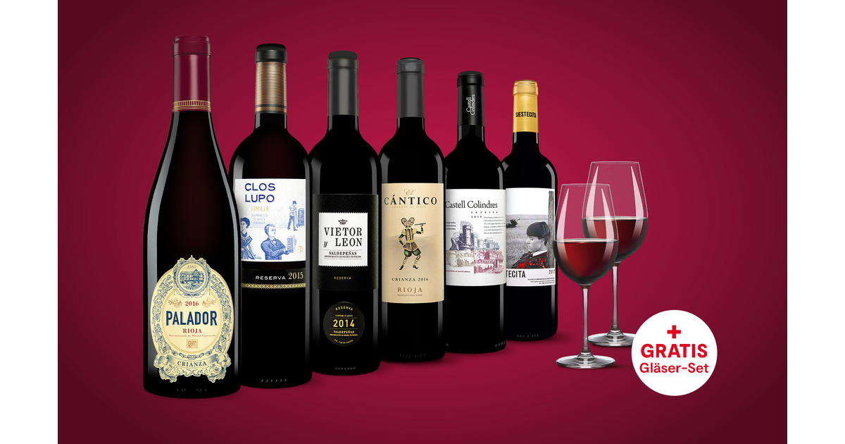 Vinos Rotwein Paket | Vinos, Spanien-Spezialist