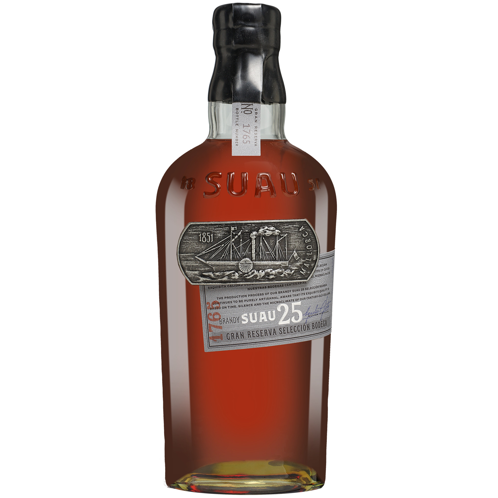 Image of Brandy Suau »25 Años« Solera Gran Reserva - 0,7 L. 0.7L 37% Vol. Brandy aus Spanien