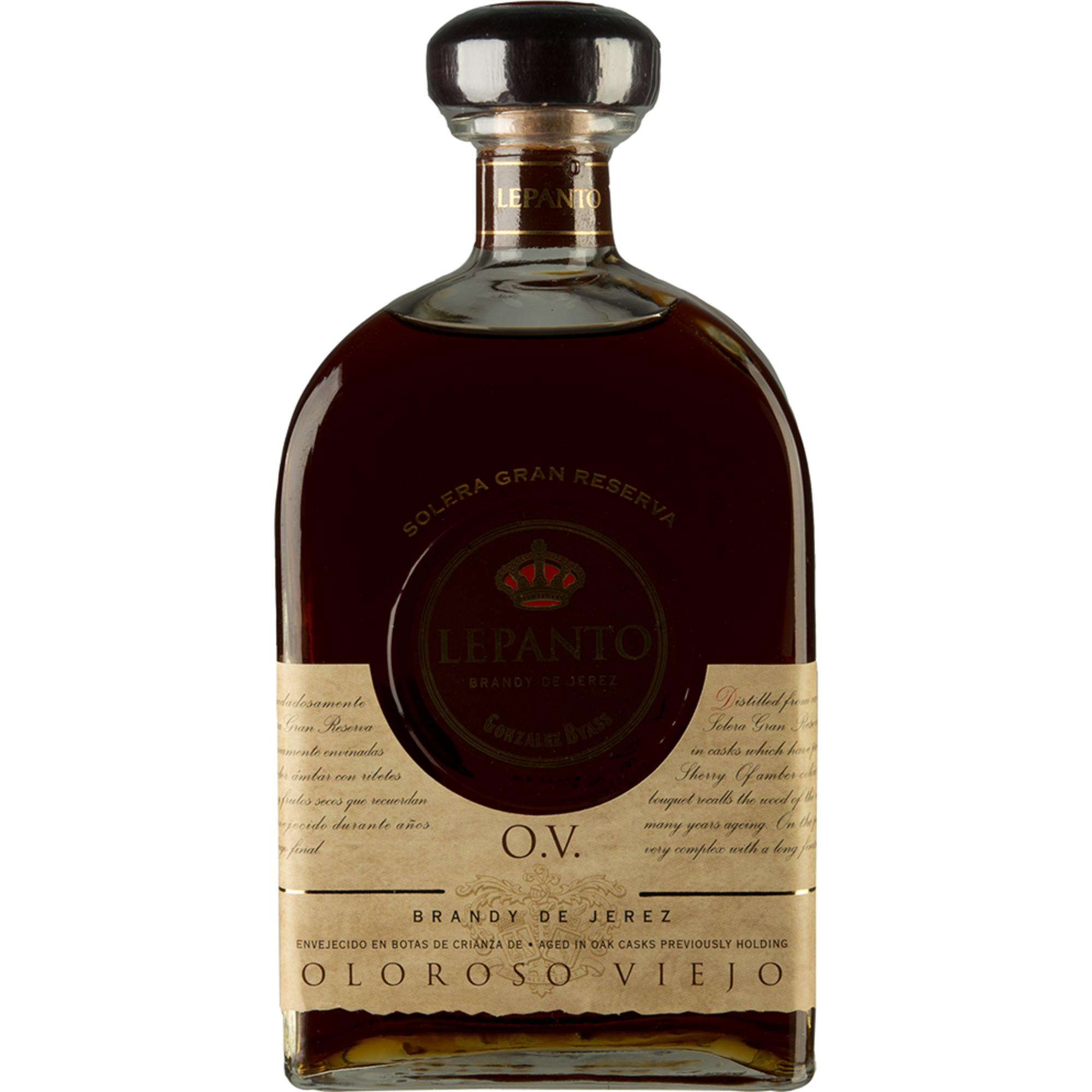 Brandy »Lepanto Oloroso Viejo« - 0,7 L.  0.7L 36% Vol. Brandy aus Spanien