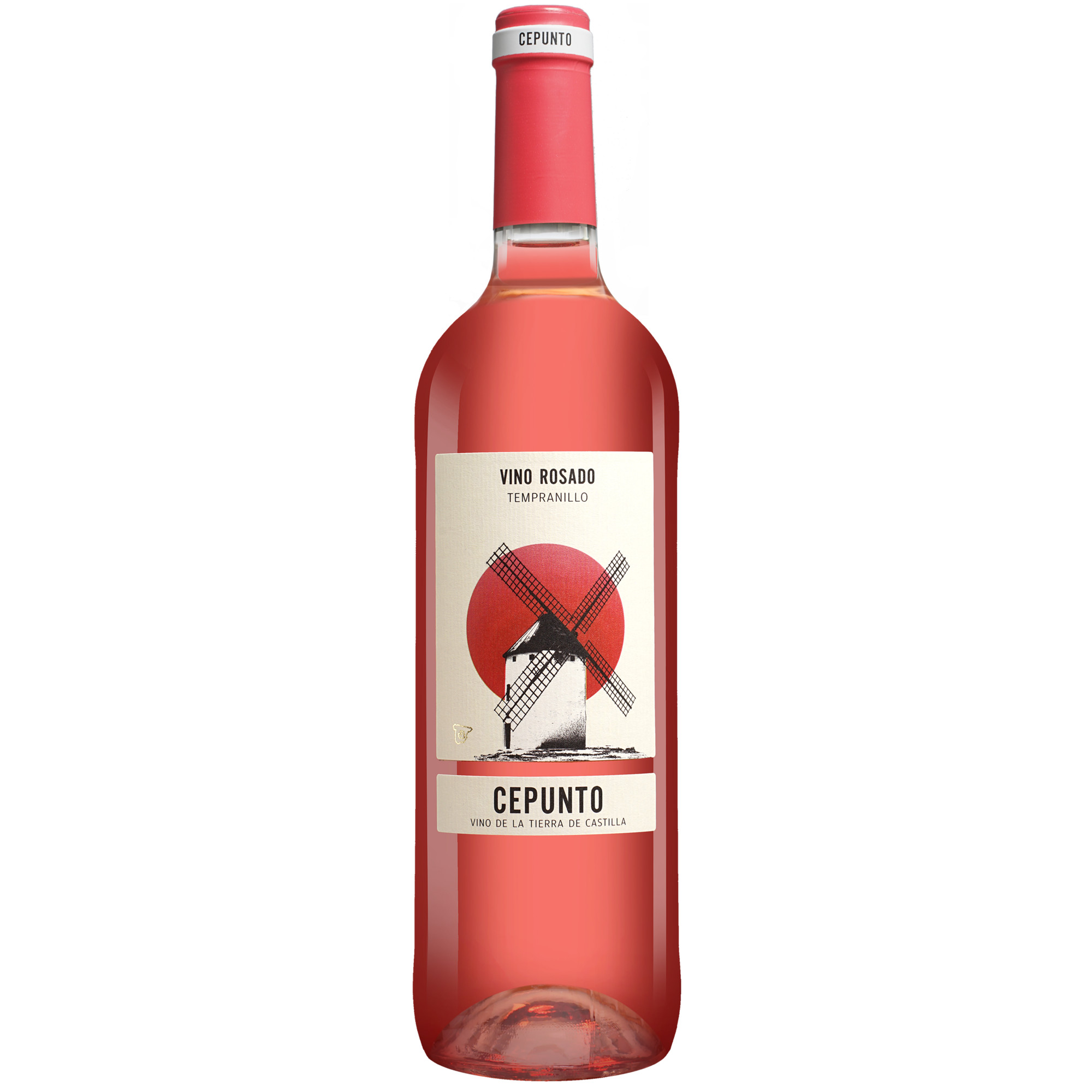 Cepunto Rosado  0.75L 13% Vol. Roséwein Trocken aus Spanien Rosewein 14726 vinos DE