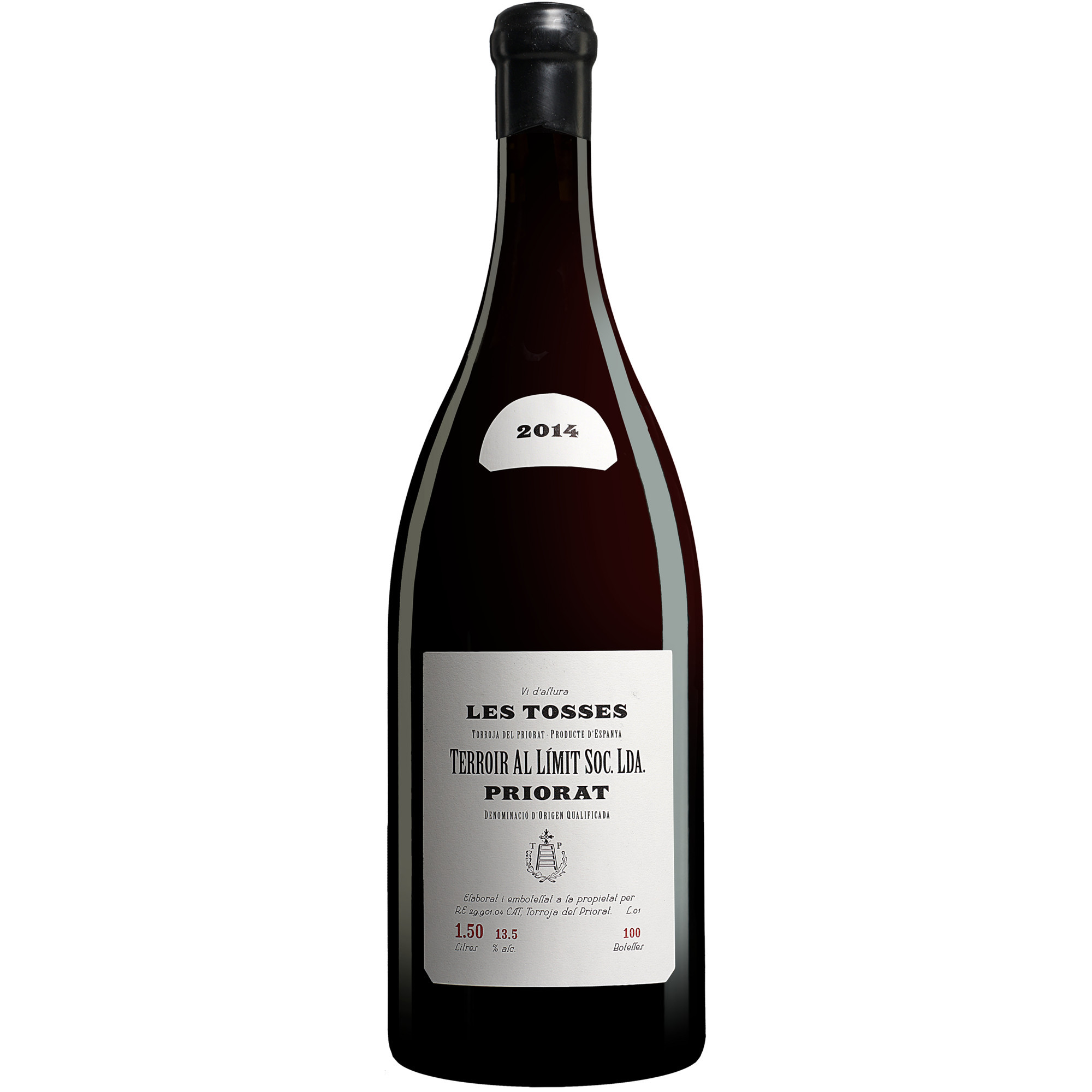 Terroir al Límit »Les Tosses« - 1,5 L. Magnum 2014  1.5L 13.5% Vol. Rotwein Trocken aus Spanien Rotwein 15467 vinos DE