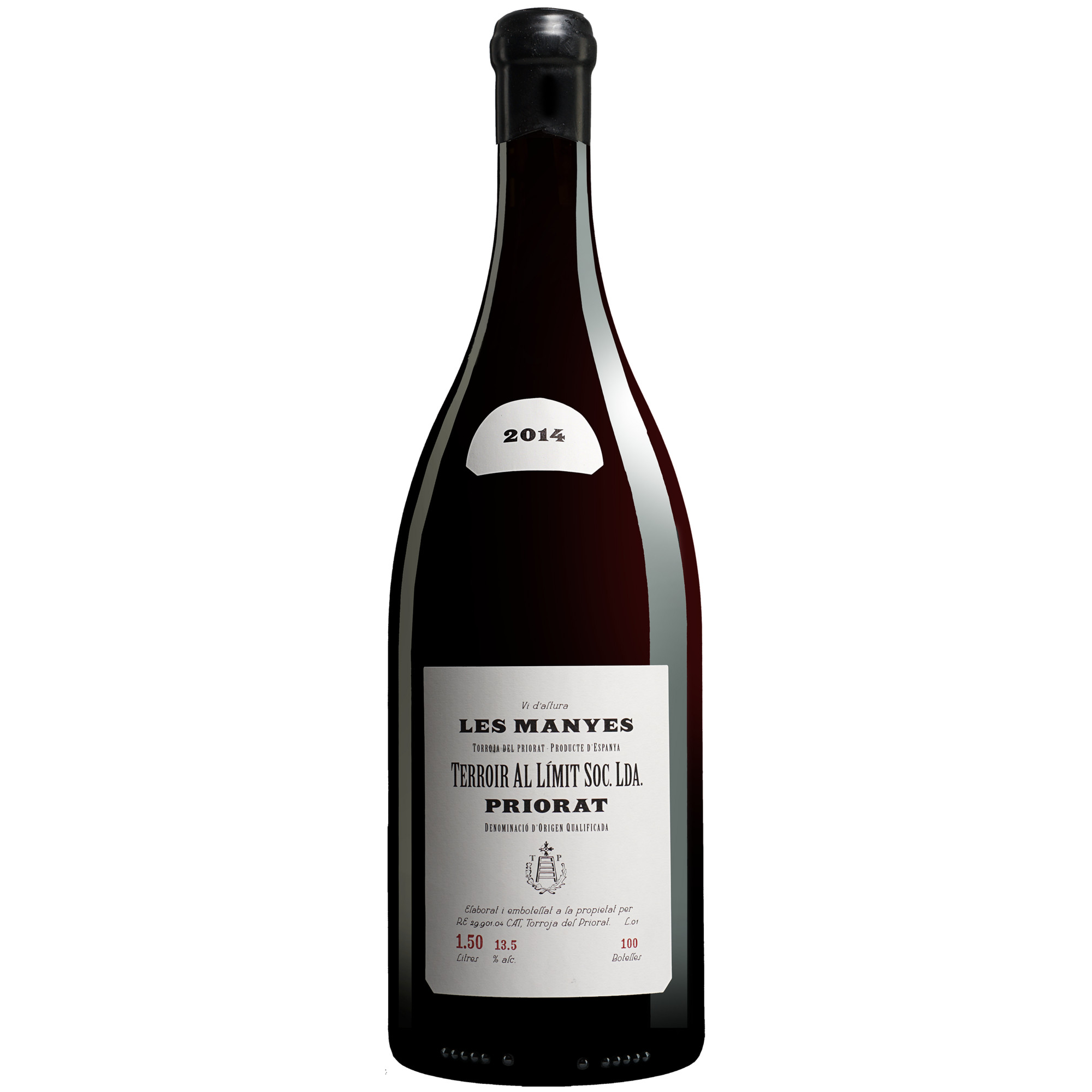 Terroir al Límit »Les Manyes« - 1,5 L. Magnum 2014  1.5L 13.5% Vol. Rotwein Trocken aus Spanien Rotwein 15738 vinos DE