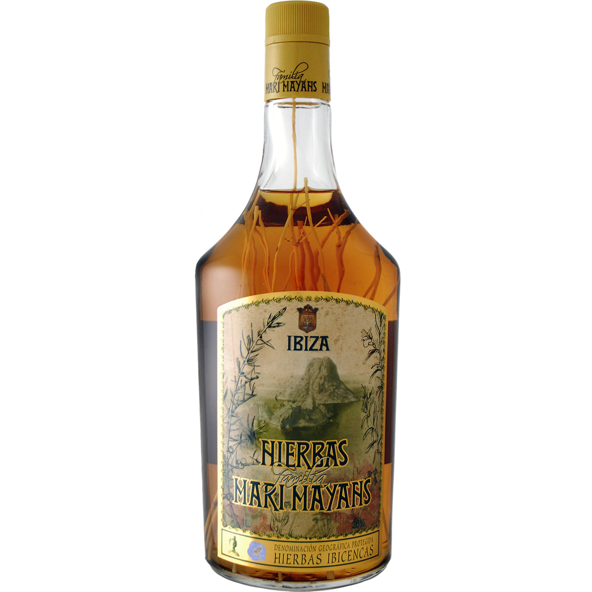 Hierbas Ibicencas - 1.0 L.  1L 26% Vol. aus Spanien