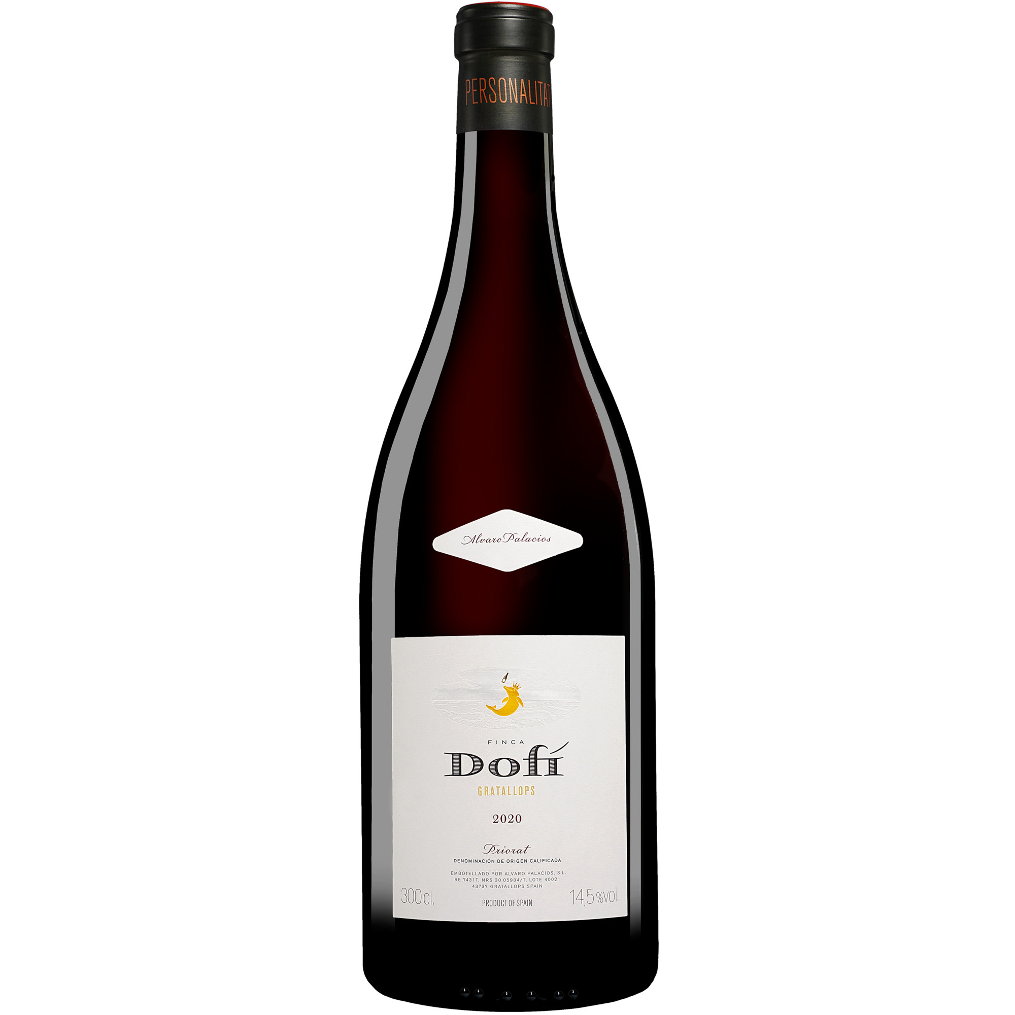 Palacios Priorat »Finca Dofí« - 3,0 L. Doppelmagnum 2020 14.5% Vol. Rotwein Trocken aus Spanien