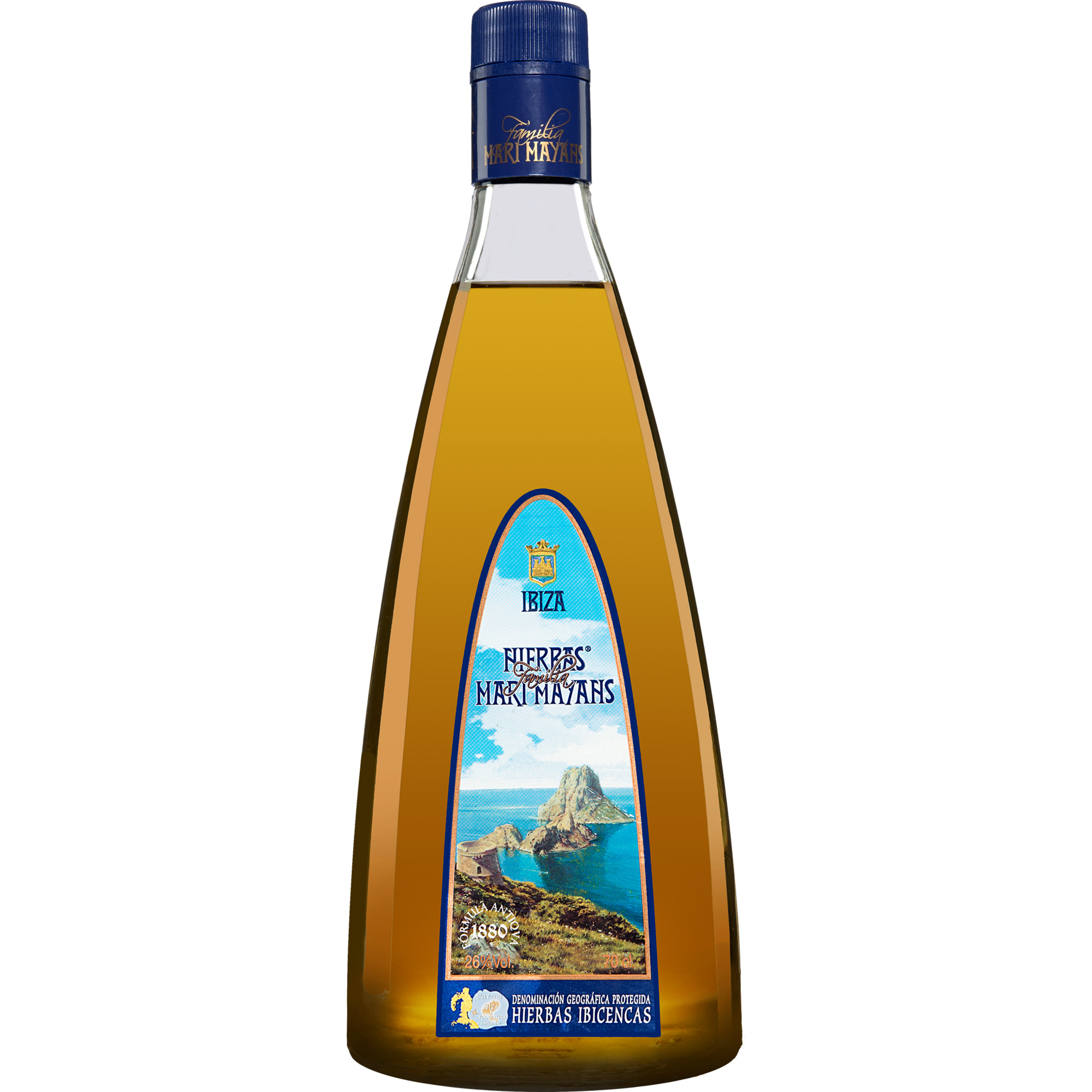 Marí Mayans Hierbas Ibiza ohne Zweig - 0,7 L.  0.7L 26% Vol. aus Spanien