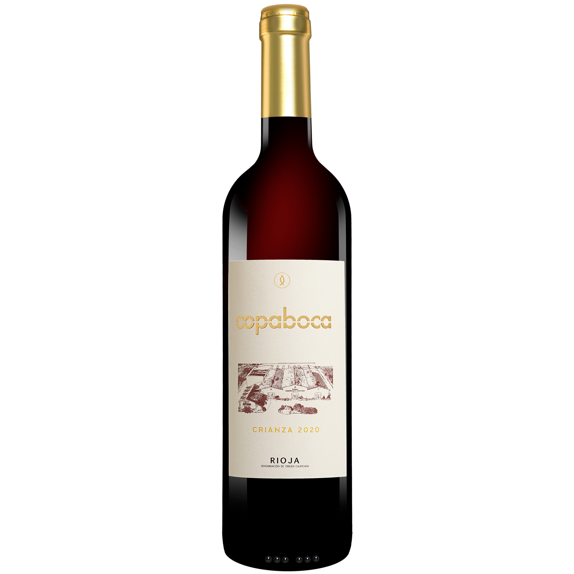 Copaboca Crianza 2020  0.75L 14% Vol. Rotwein Trocken aus Spanien Rotwein 22110 vinos DE