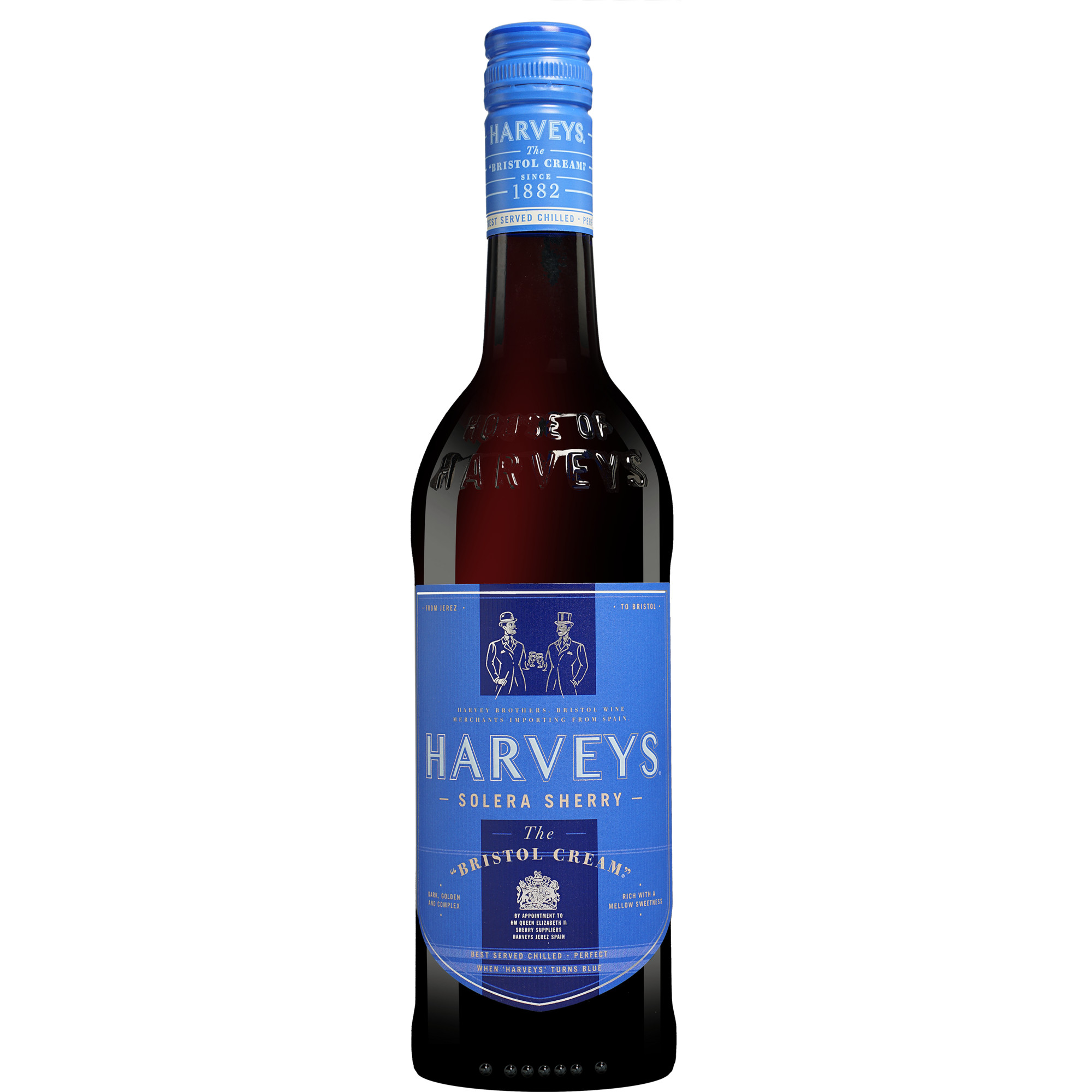 Harveys Solera Sherry The Bristol Cream  0.75L 17.5% Vol. Süß aus Spanien