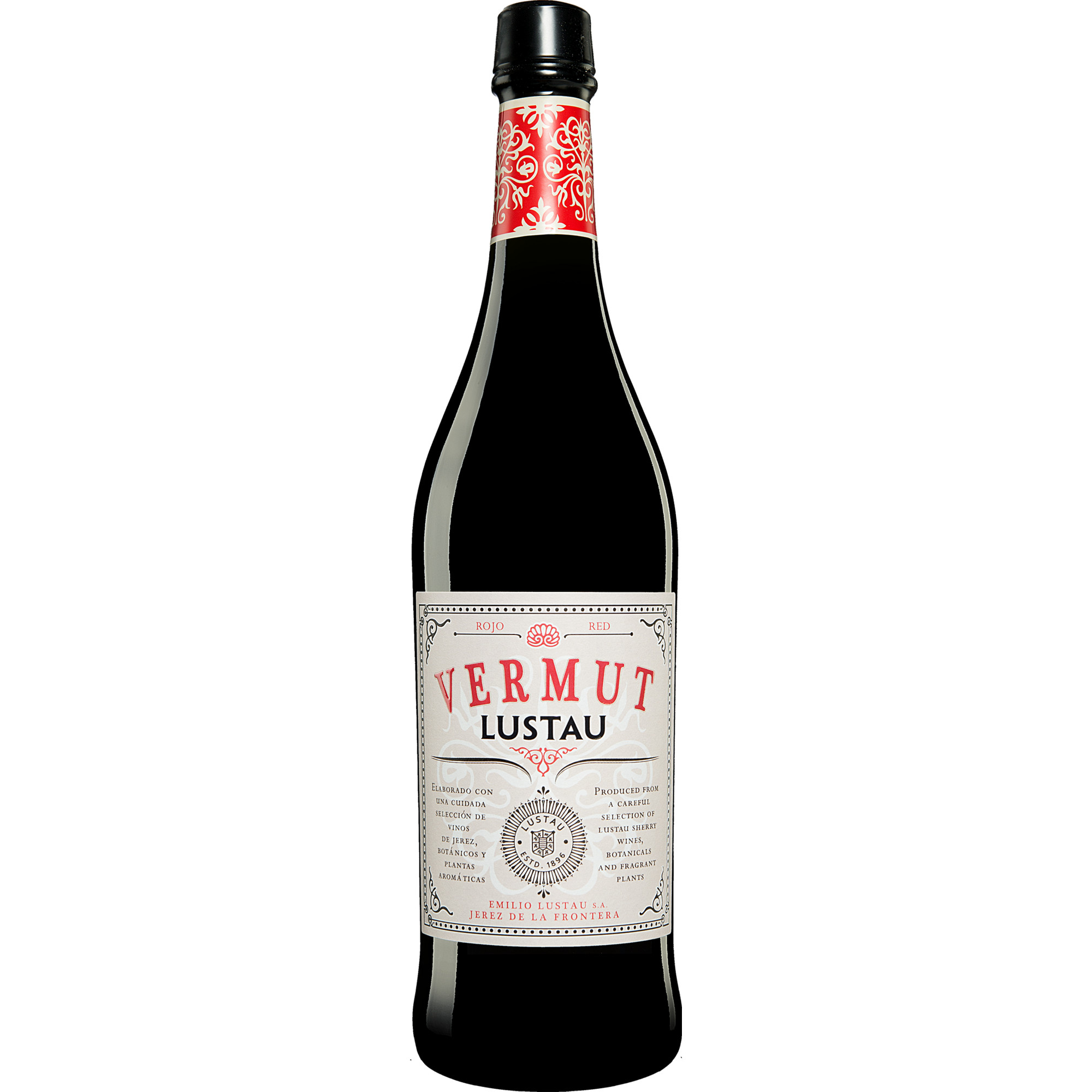 Lustau Vermut Rot  0.75L 15% Vol. Halbtrocken aus Spanien