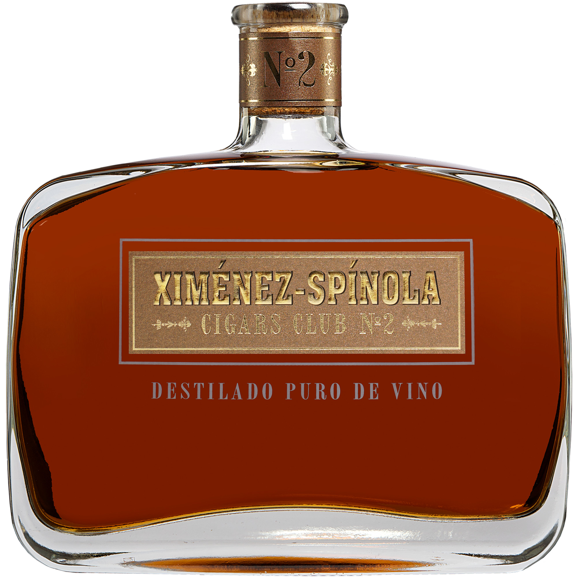 Image of Ximénez-Spínola Brandy Cigars Club No. 2 0.7L 45.2% Vol. Brandy aus Spanien