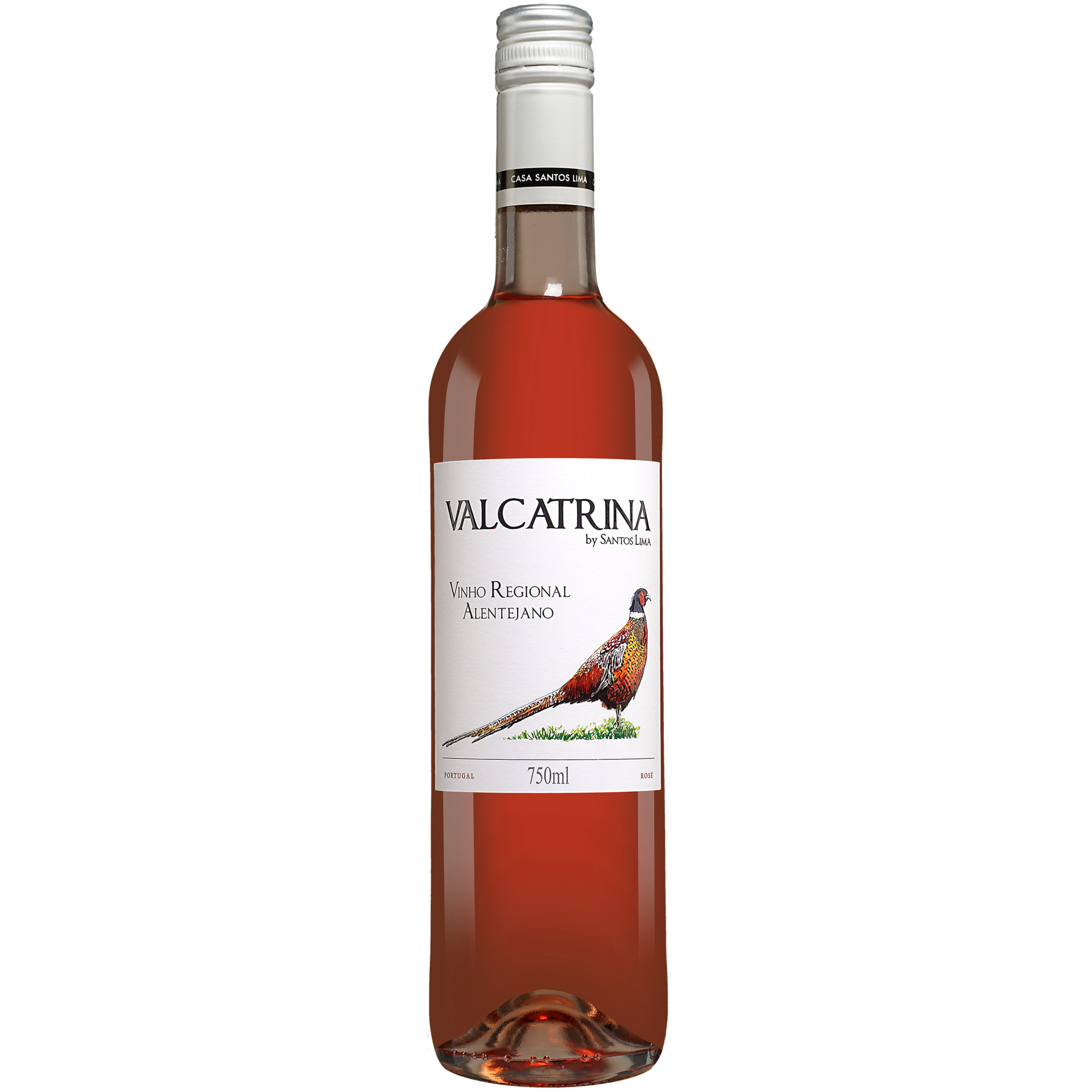 Casa Santos Valcatrina Syrah Rosé 2021  0.75L 12.5% Vol. Roséwein Trocken aus Portugal Rosewein 23106 vinos DE