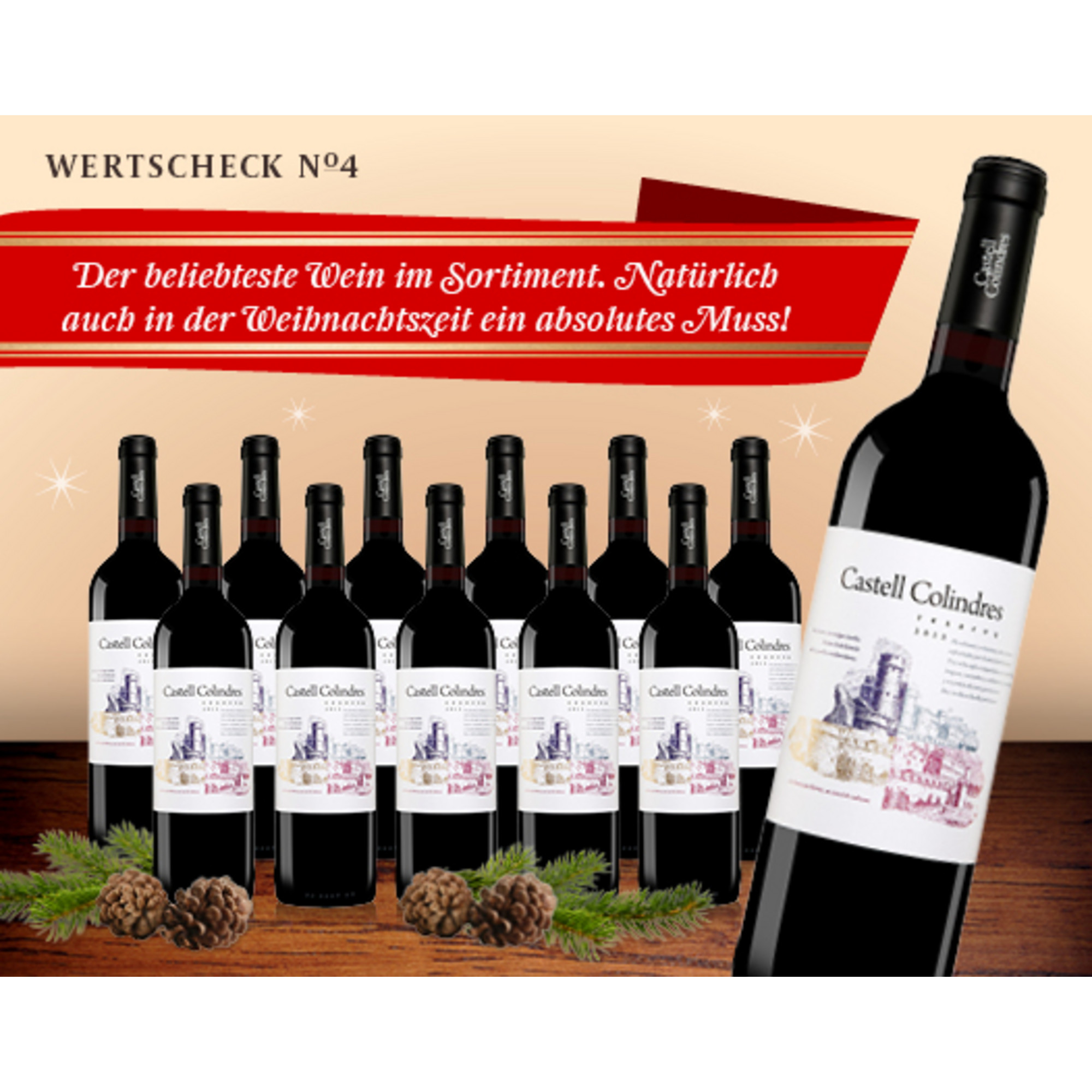 Castell Colindres Reserva 2013  9L 13.5% Vol. Trocken Weinpaket aus Spanien 23736 vinos DE