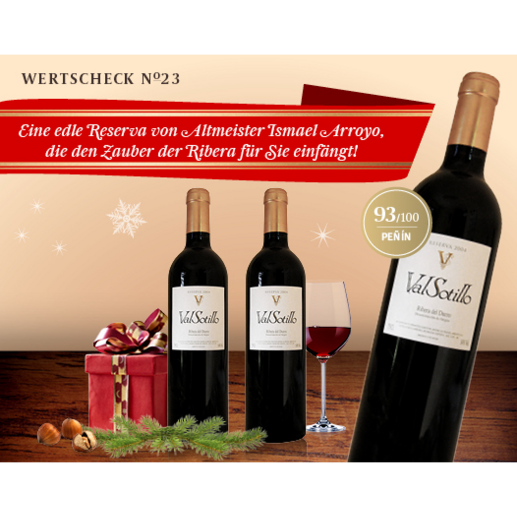 Val Sotillo VS Reserva 2004  2.25L 14% Vol. Trocken Weinpaket aus Spanien 23756 vinos DE