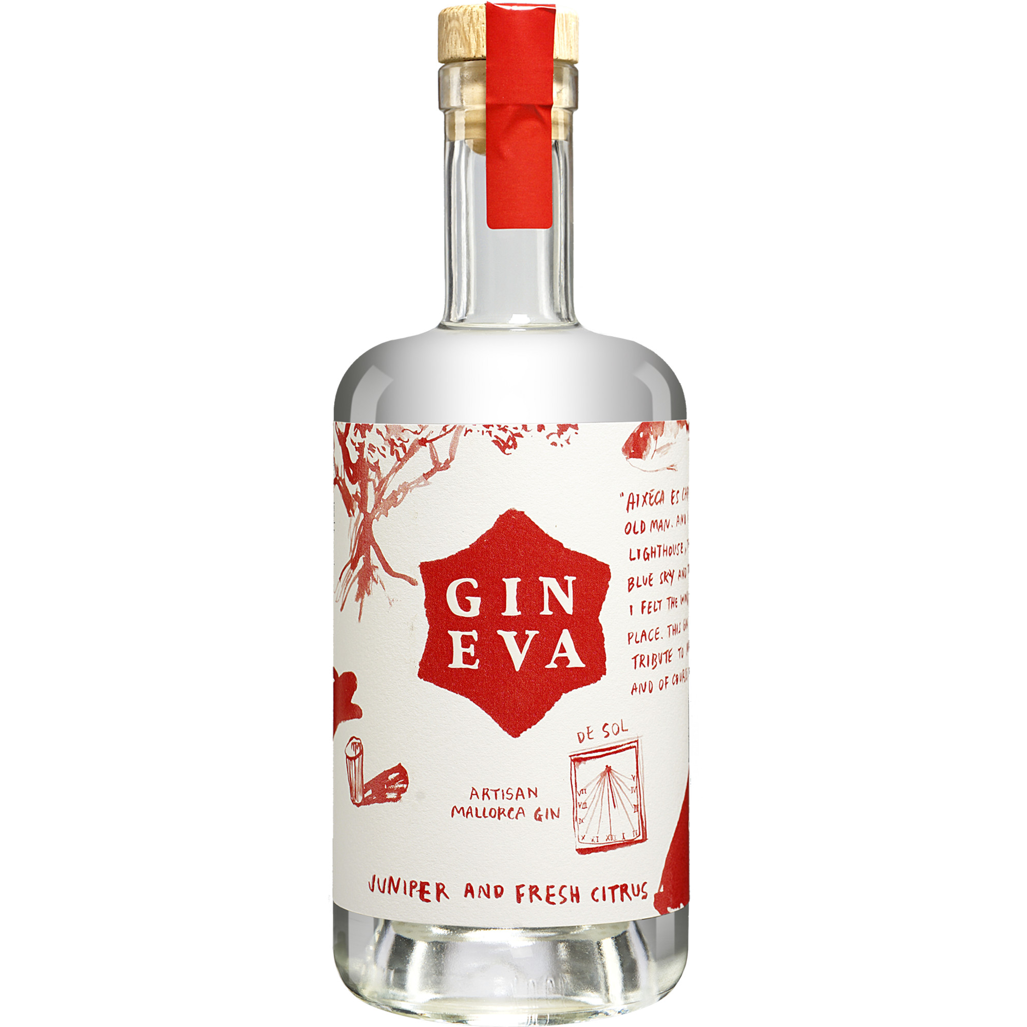 Image of Gin Eva 0.7L 45% Vol. aus Spanien