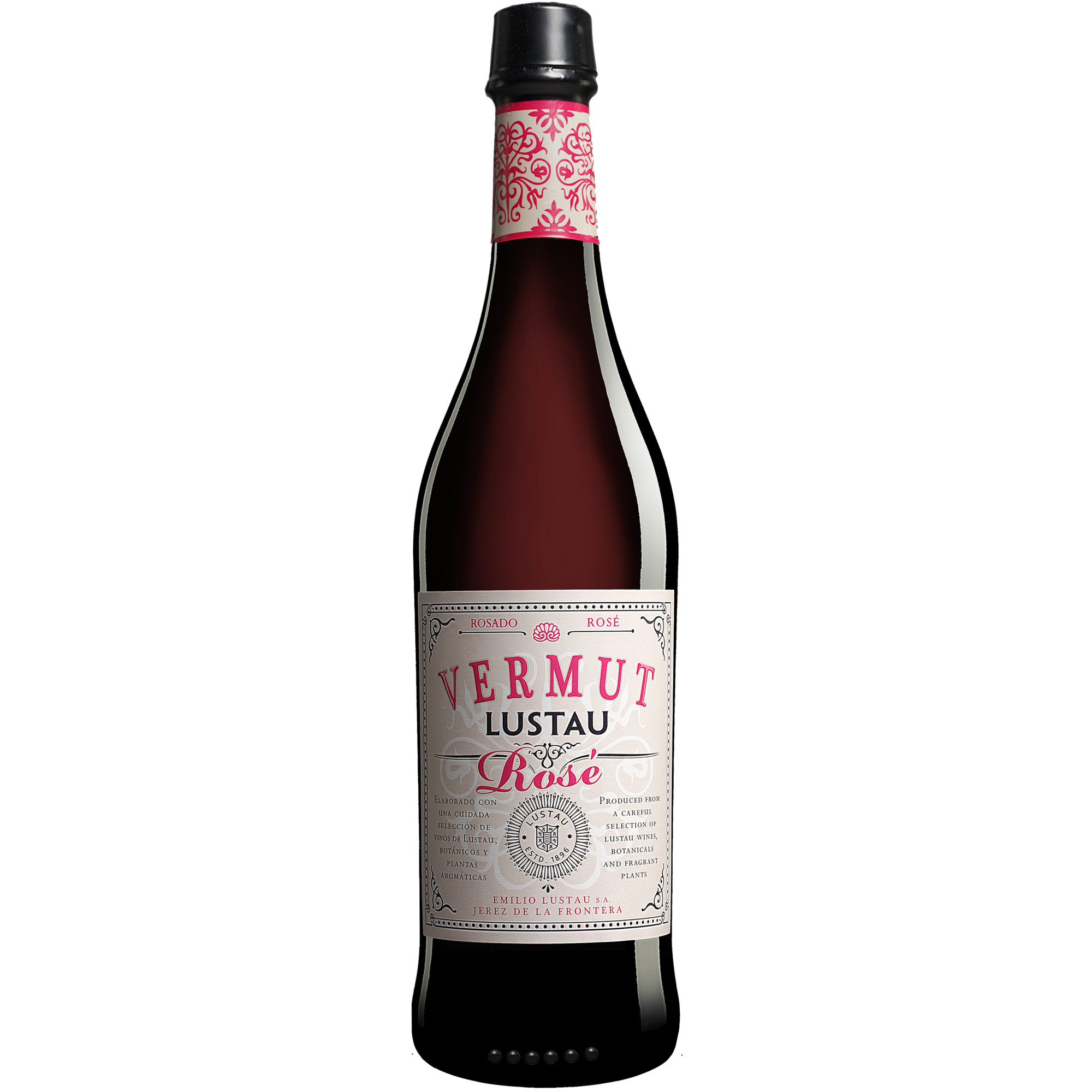 Image of Lustau Vermut Rosé - Wermut, Spanien, halbtrocken, 0,75l