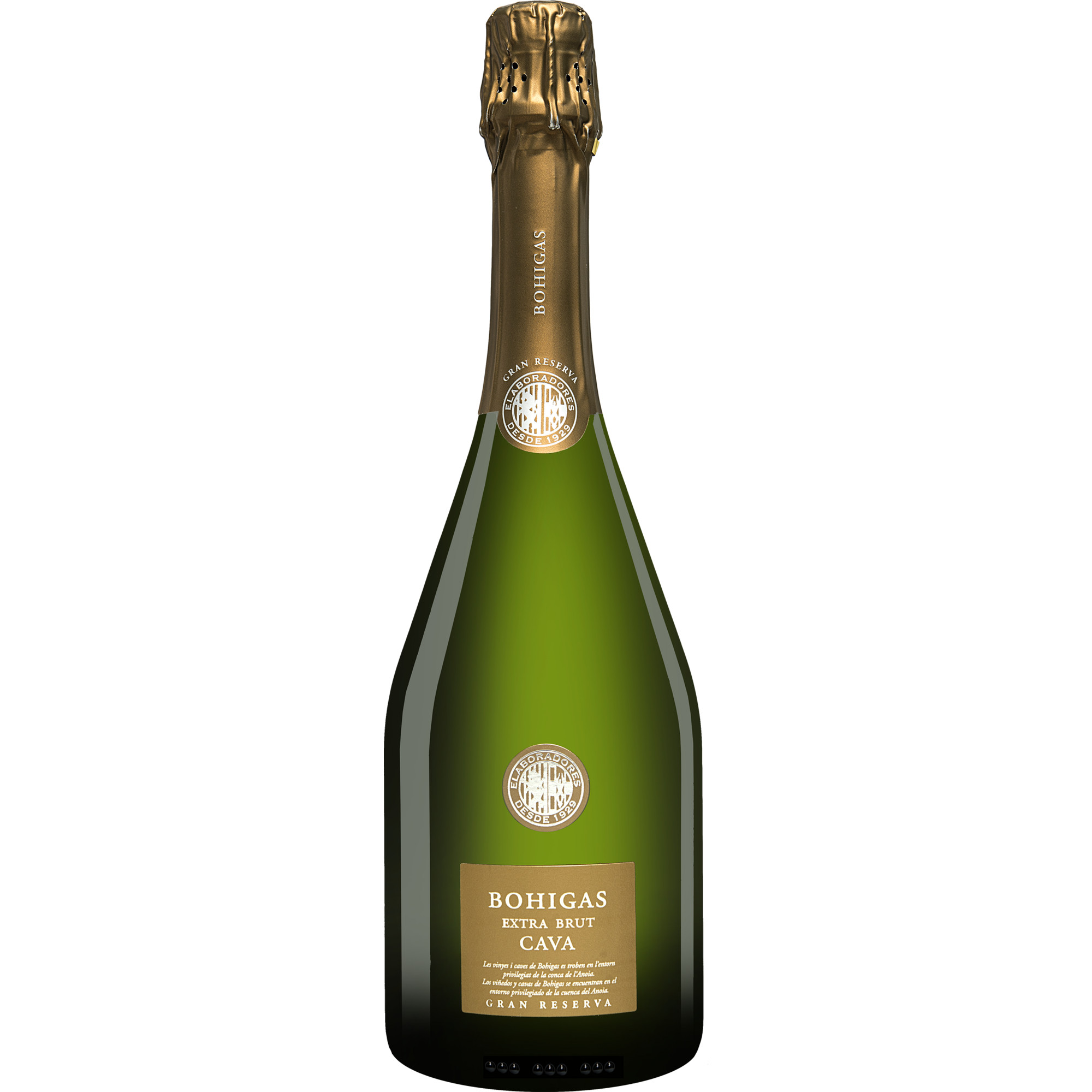 Bohigas Cava Gran Reserva Extra Brut  0.75L 12% Vol. Trocken aus Spanien