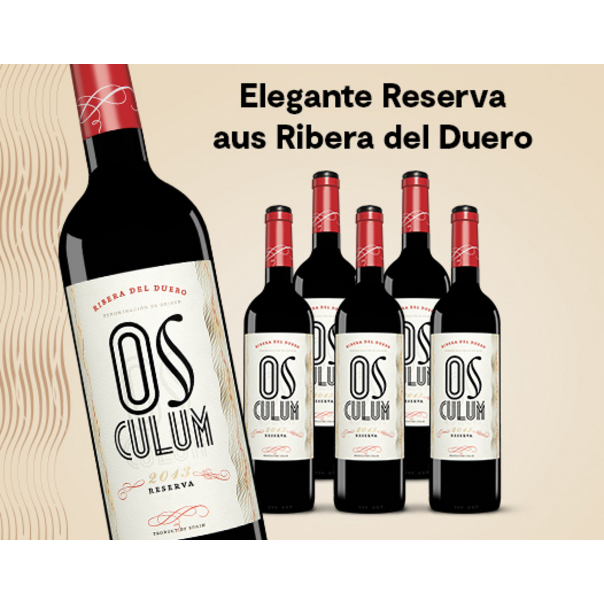 E*Special - Osculum Reserva 2013  4.5L 13.5% Vol. Trocken Weinpaket aus Spanien 26847 vinos DE