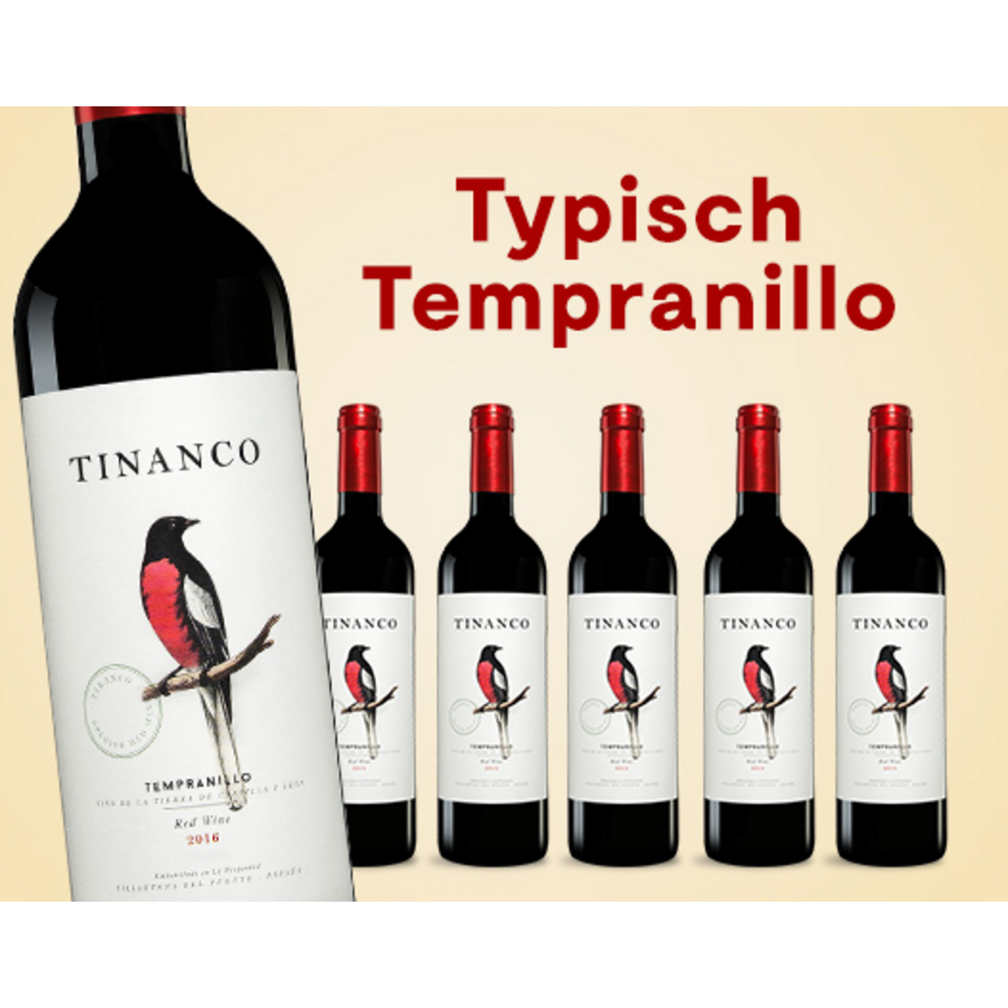 E*Special - Tinanco 2016  4.5L 14% Vol. Trocken Weinpaket aus Spanien 26900 vinos DE