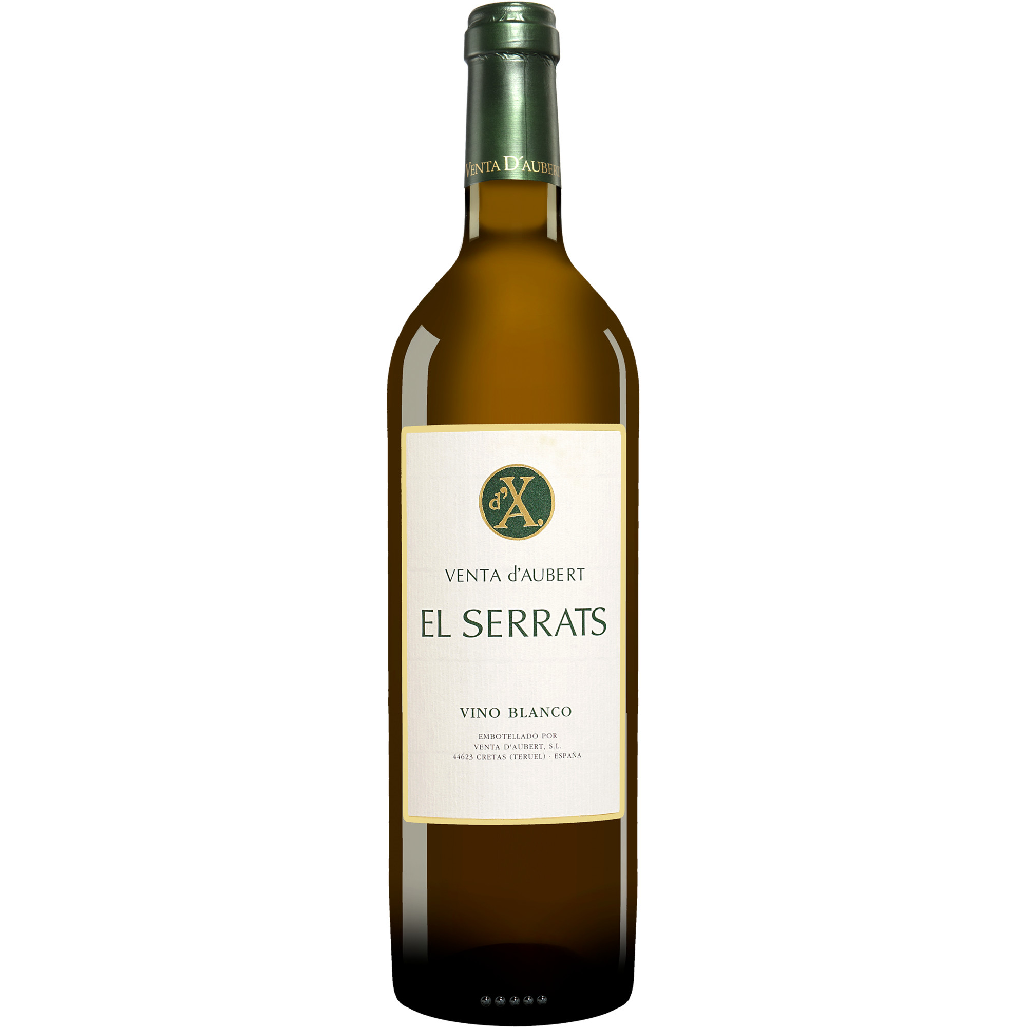 Venta d'Aubert »El Serrats« 2019  0.75L 14% Vol. Weißwein Trocken aus Spanien